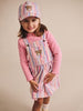 Huxbaby Pastel Stripe Pinafore Dress - Multi
