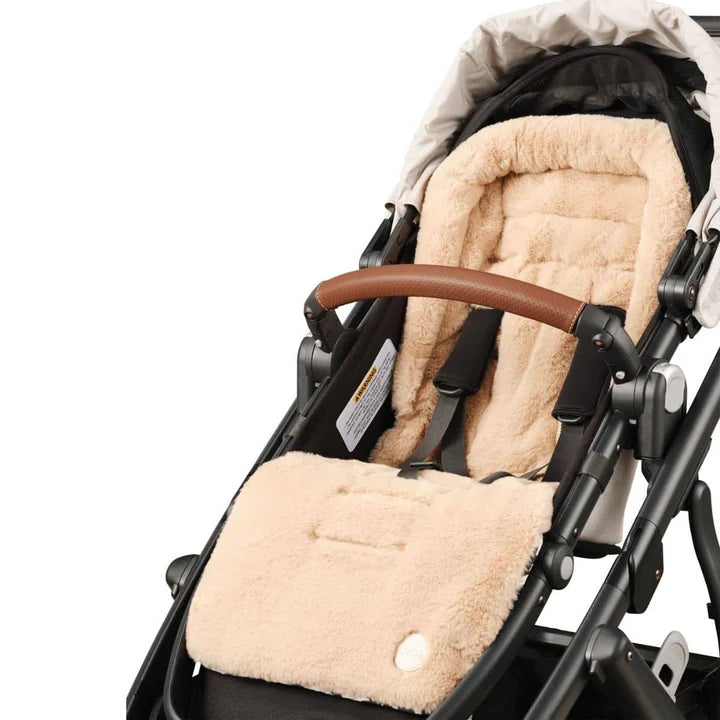 Houndstooth Fleece Pram Liner Laurie Claire Kids