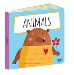 Sassi Edu Animals Stacking Blocks & Book Set - 10 Pcs