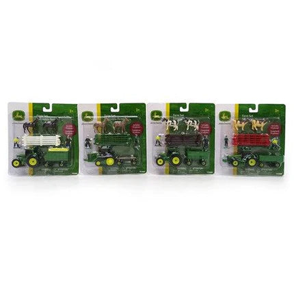 Mini Farm Sets John Deere Toys 10 Piece Mini Farm Set - Green | Laurie Claire Kids