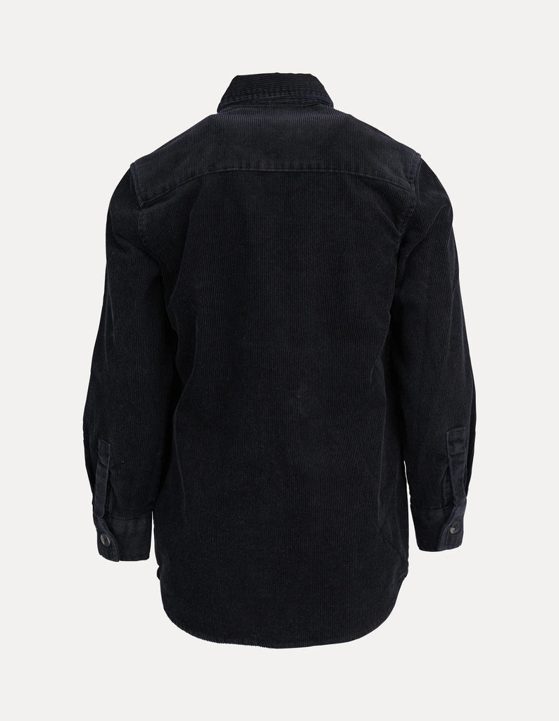 St Goliath Contrast Cord Shirt - Black