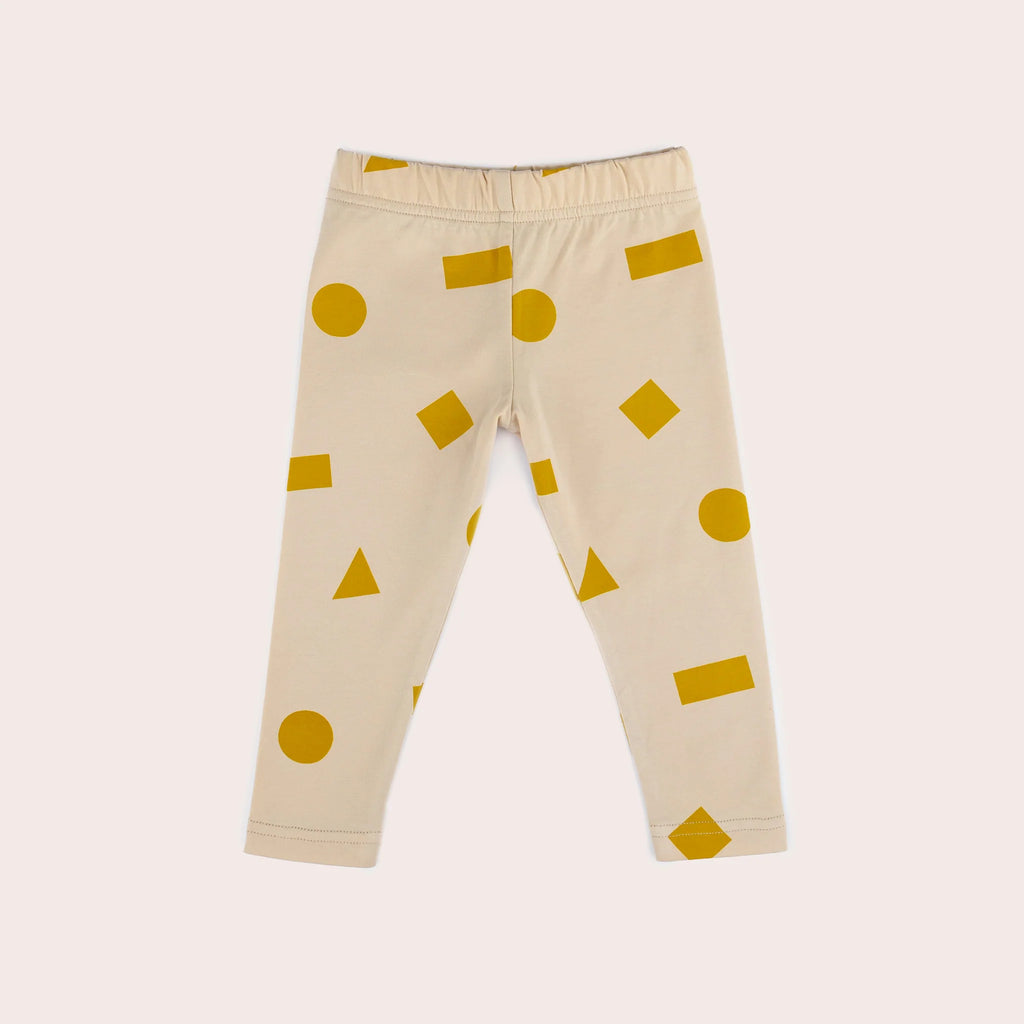 Olive and The Captain Shapes Leggings - Nugget