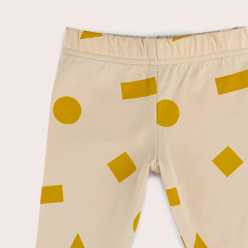 Olive and The Captain Shapes Leggings - Nugget