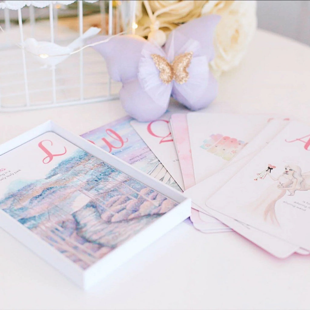 Adored Illustrations The Enchanting ABC Flash Cards