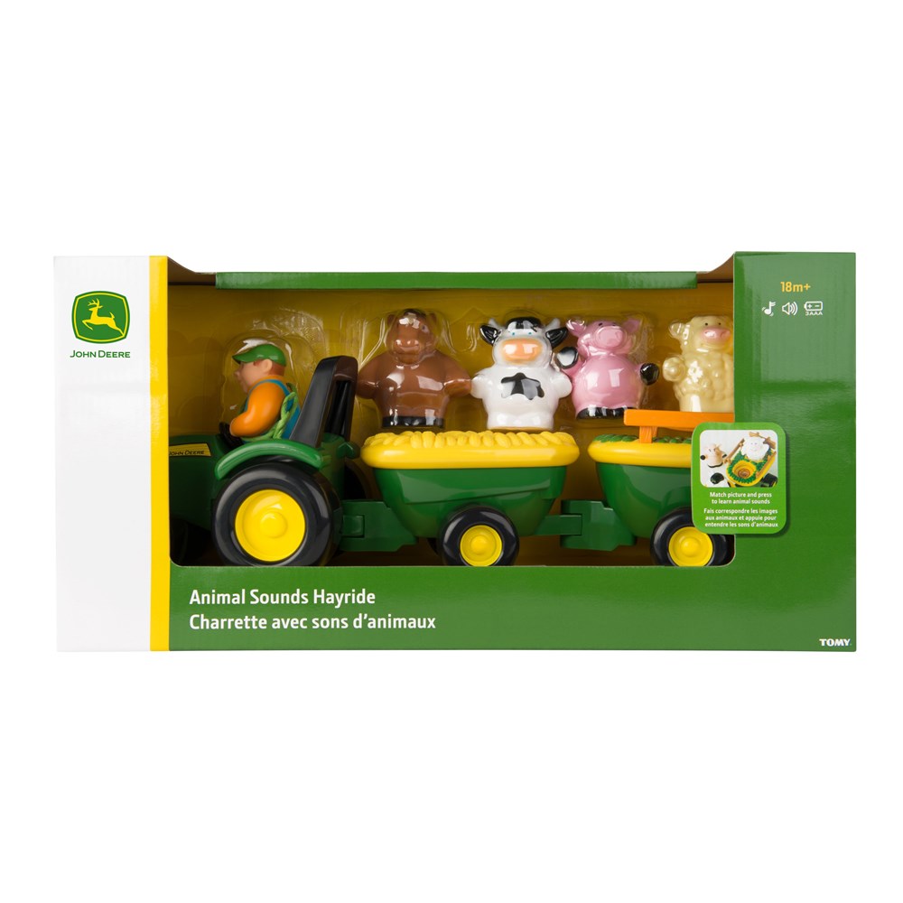 John Deere Toys Animal Sounds Hayride