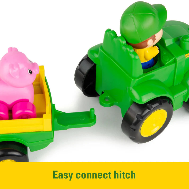 John Deere Toys JD Animal Sounds Wagon Ride
