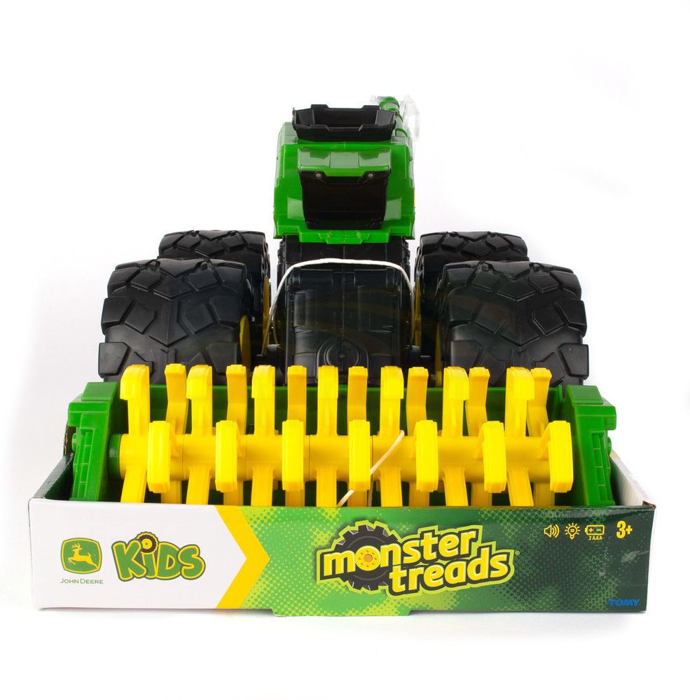 John Deere Toys Monster Treads Super Scale Combine
