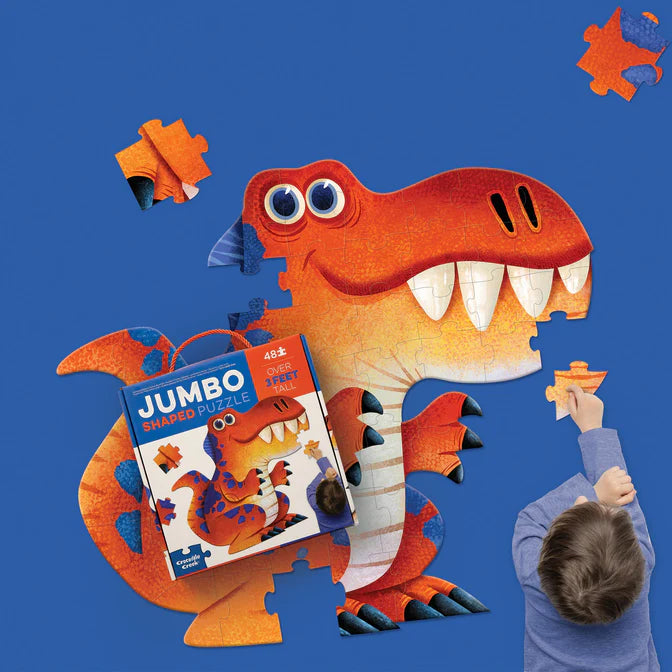 Crocodile Creek 48 pc Jumbo Puzzle - Dinosaur