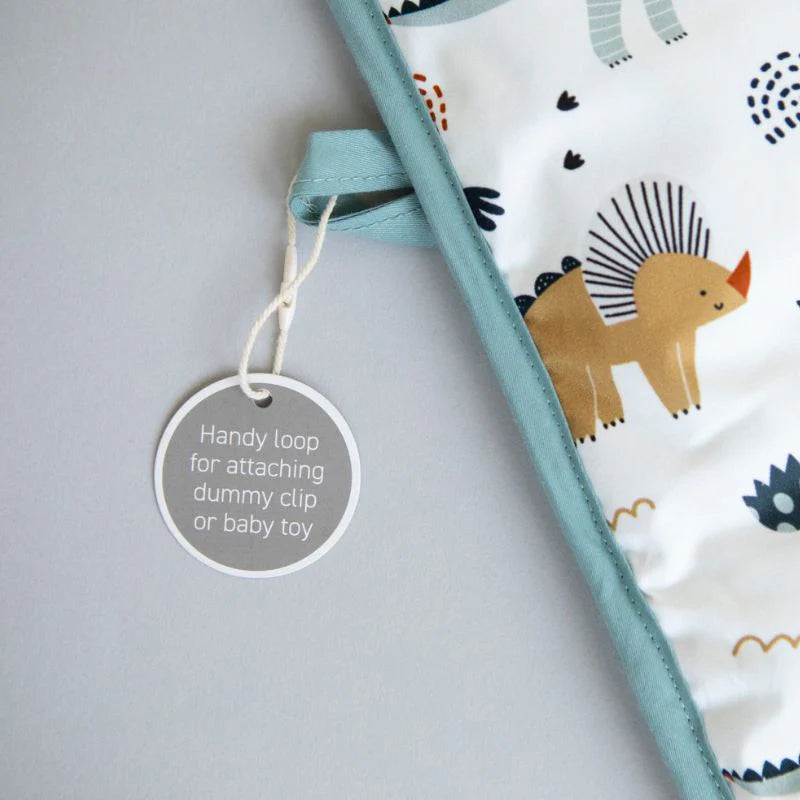 All4Ella Pram Liner - Beige Dinosaurs