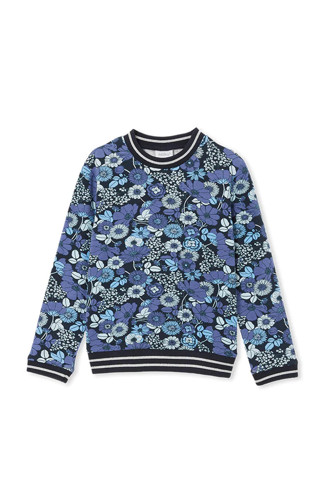 Milky Indigo Sweat