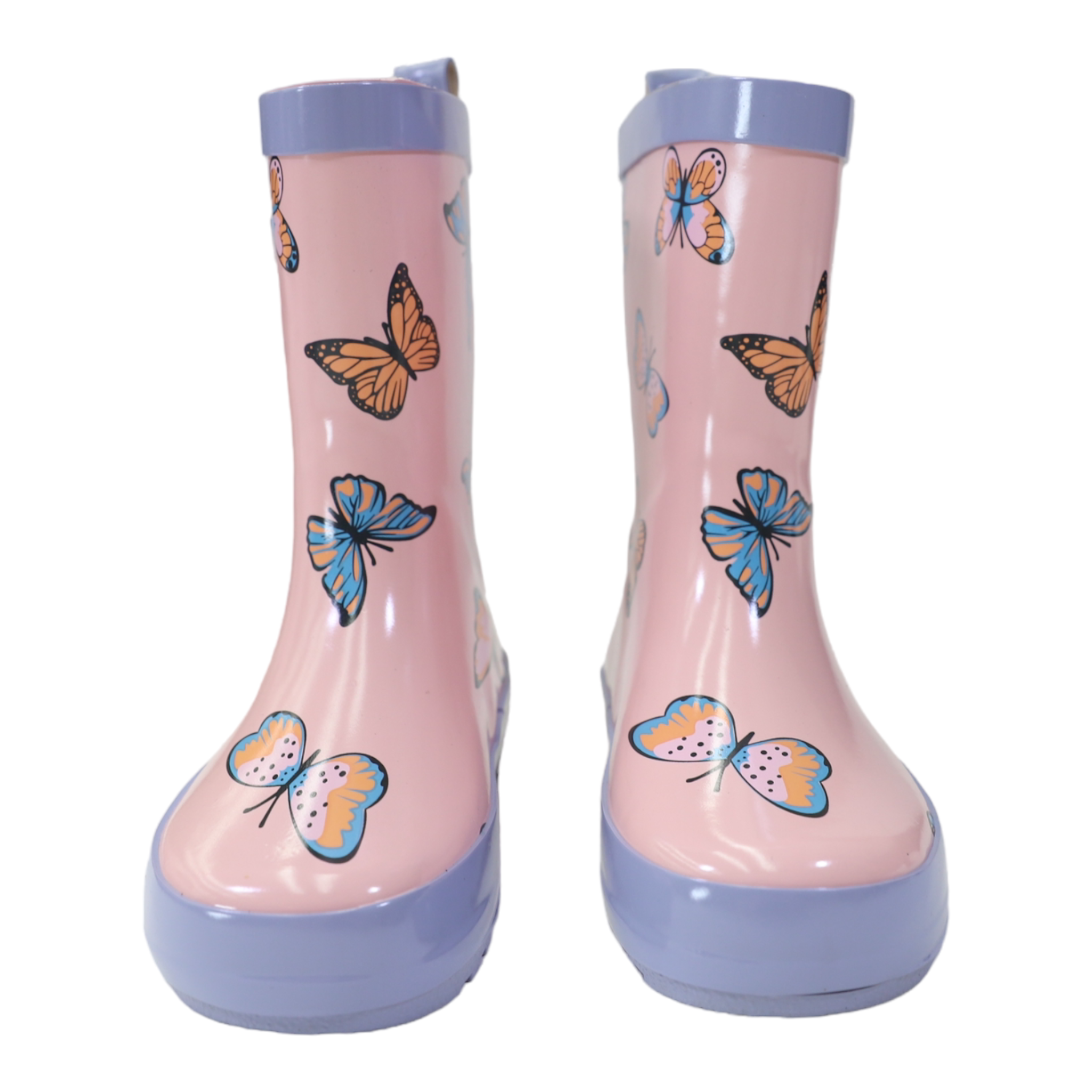 Korango Butterfly Gumboot - Fairytale Pink