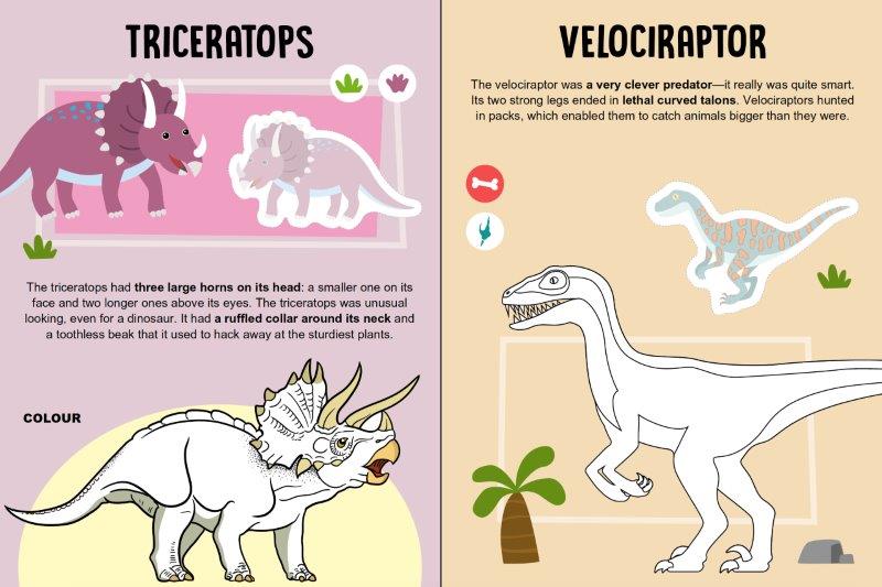 Sassi Mega Arts & Crafts - Dinosaurs