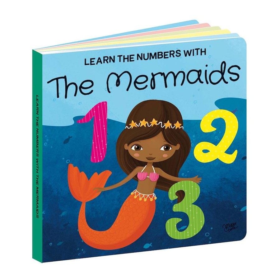 Sassi 3D Puzzle and Book Set - Learn Numbers Mermaids