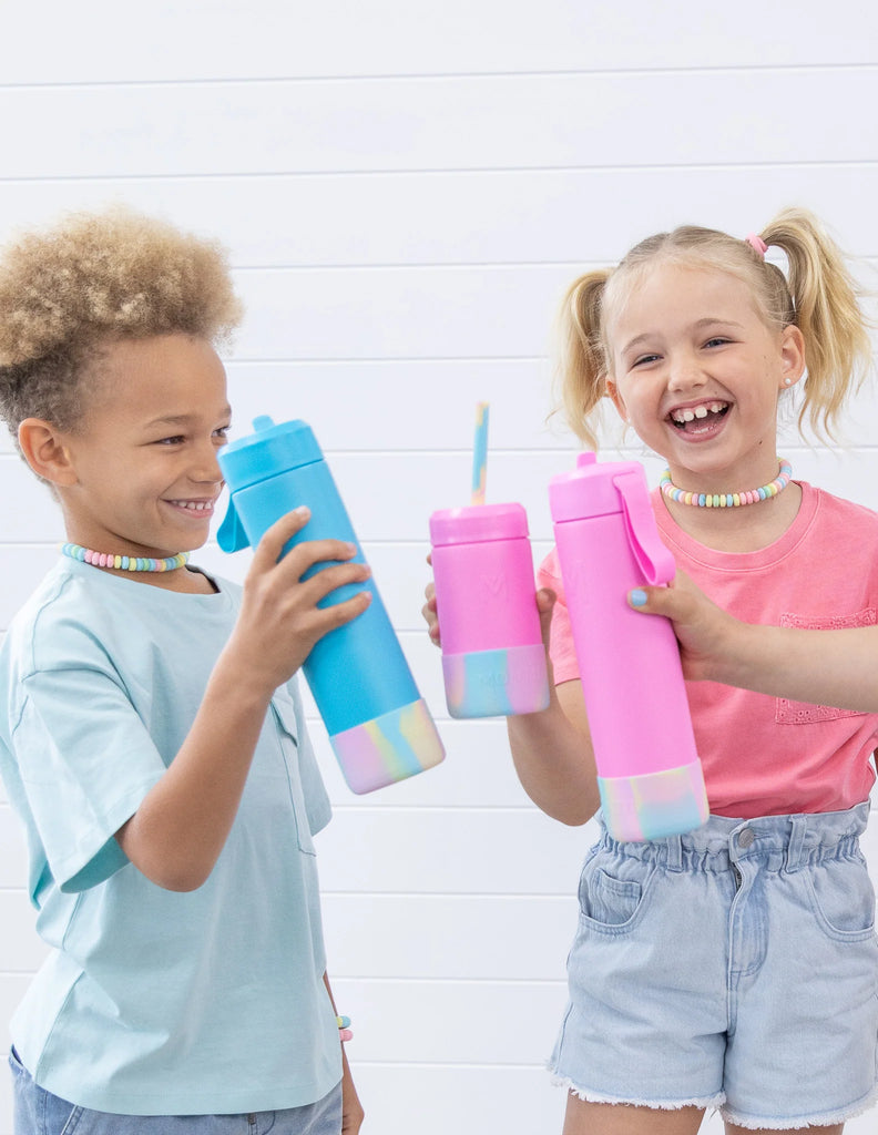 Montii 700ml Drink Bottle Sipper - Floss/Dusk