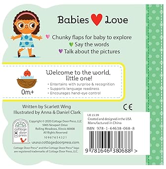 Babies Love Shapes Lift-a-Flap Book