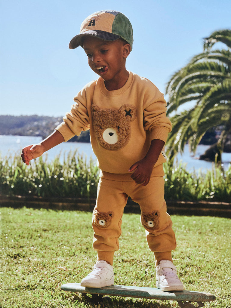 Huxbaby Furry Huxbear Sweatshirt - Honey