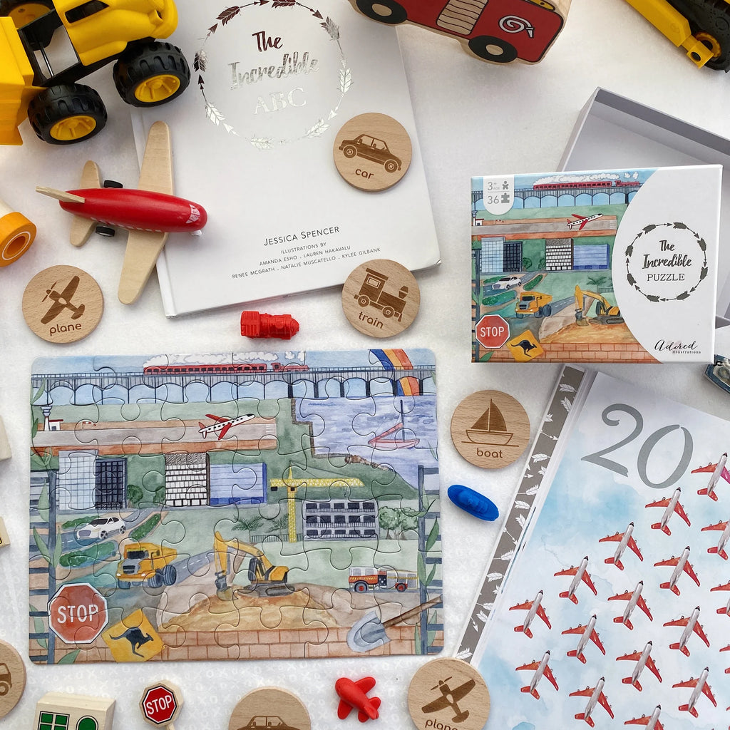 Adored Illustrations The Incredible Puzzle