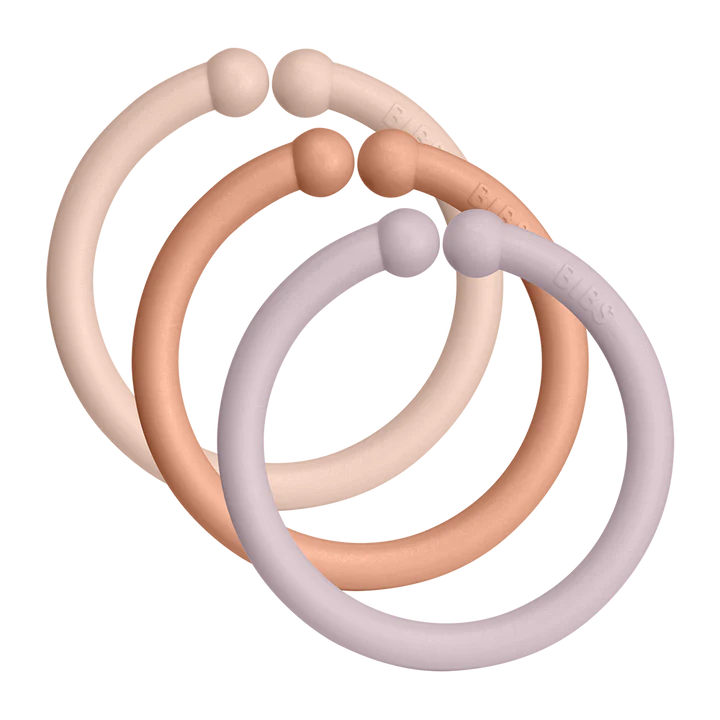 Bibs Loops - Blush/Peach/Dusky Lilac