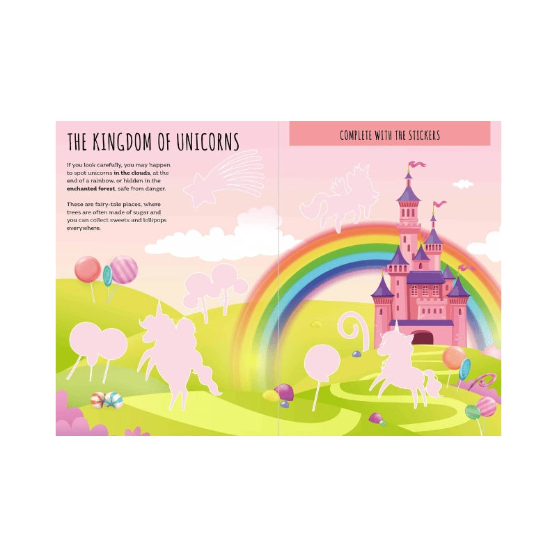 Sassi Stickers & Activities Book - Unicorns