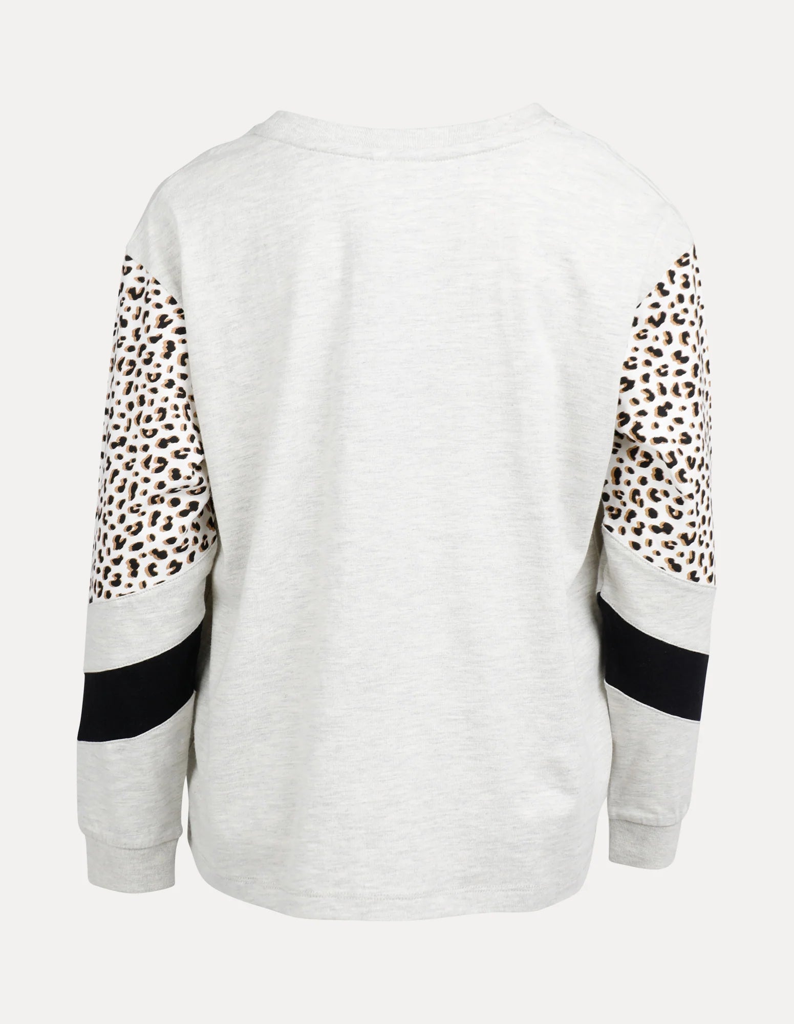 Eve Girl Anderson Panel L/S Tee-Oatmeal