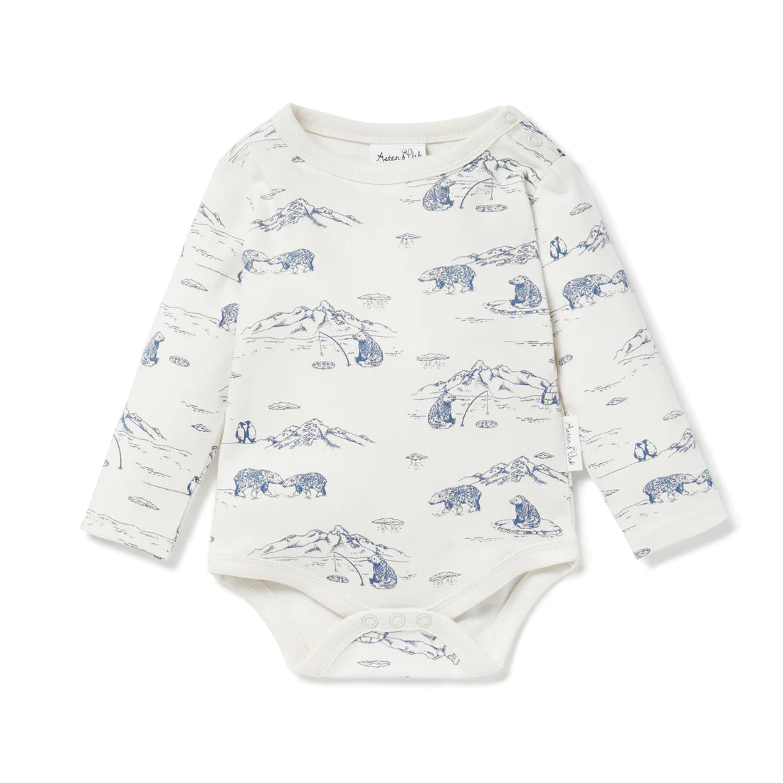 Aster & Oak Arctic AOP Onesie