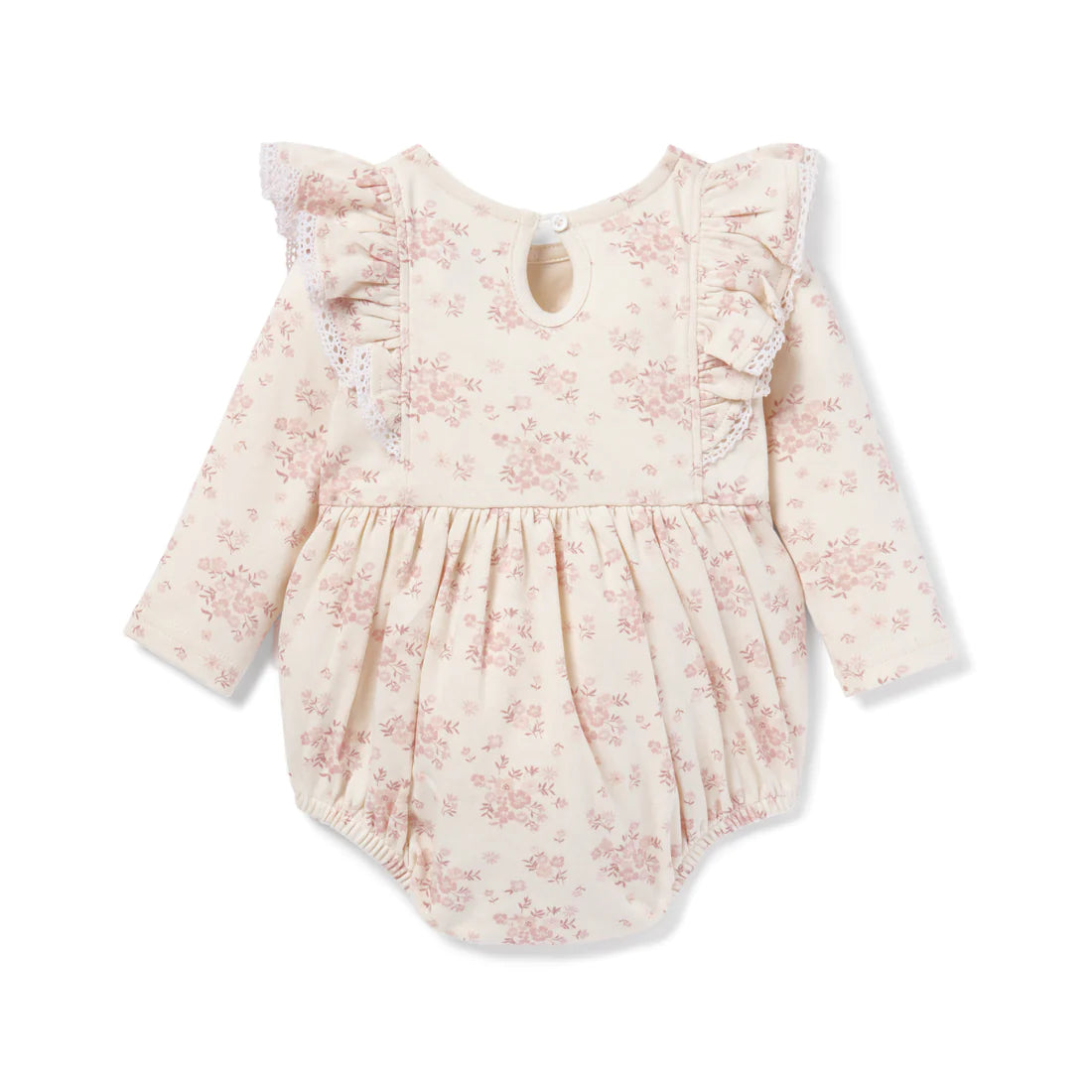 Aster & Oak Emmy Floral Bubble Romper