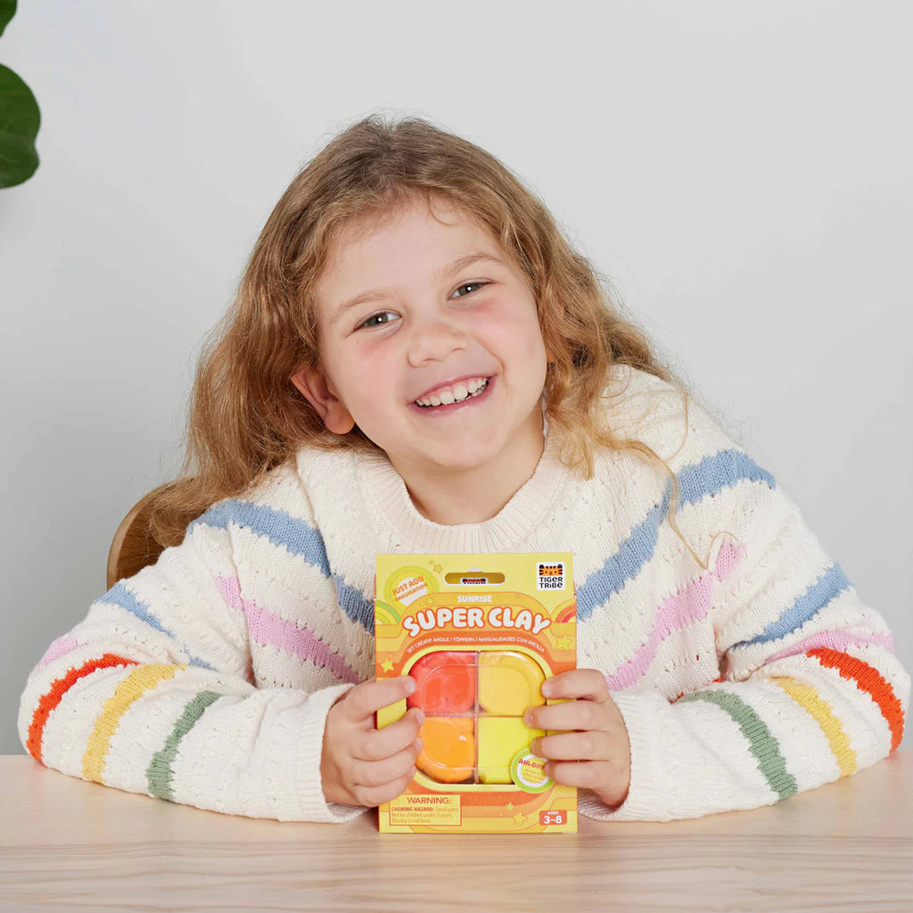 Tiger Tribe Super Clay - Sunrise (Yellow & Orange)