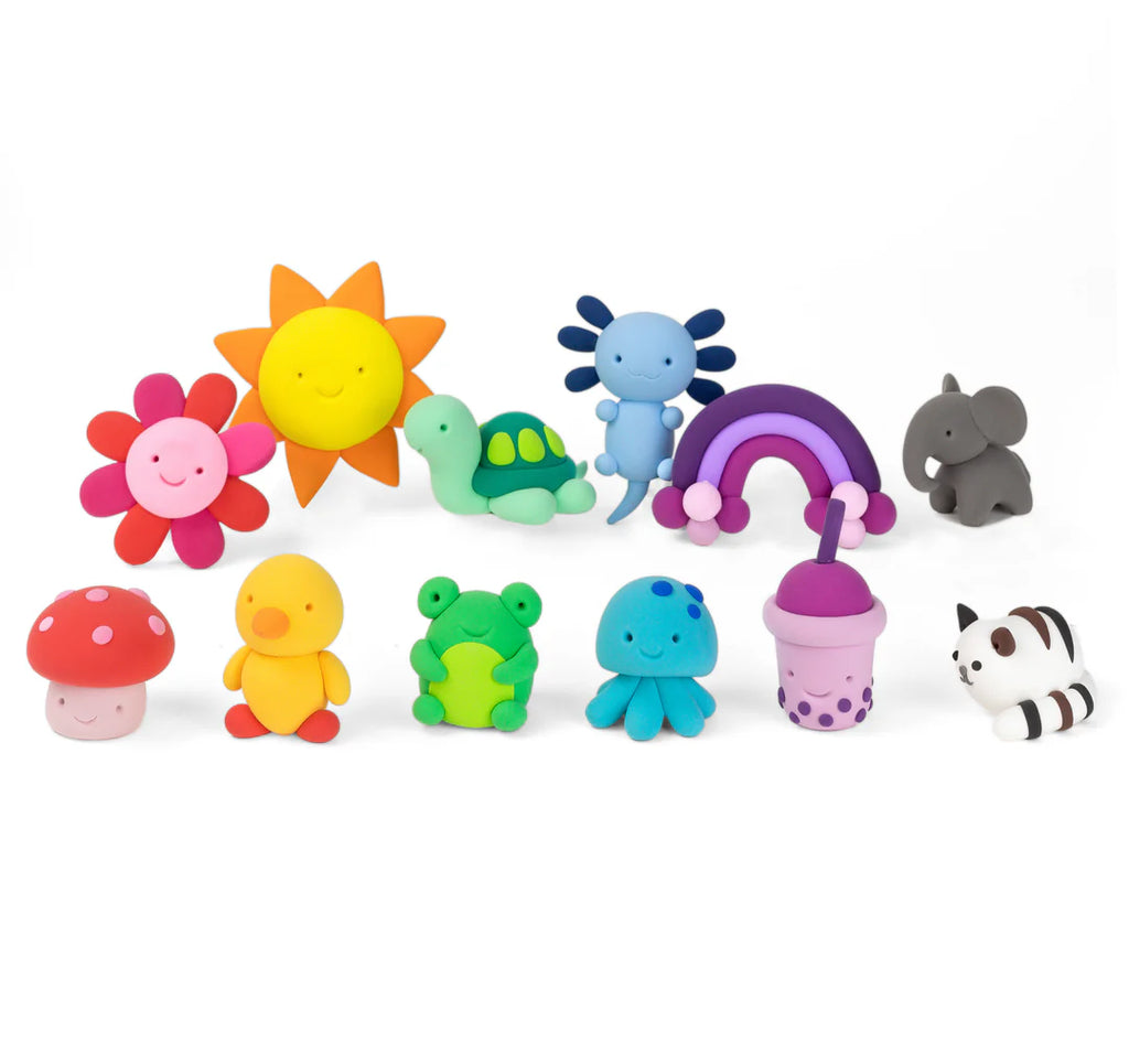 Tiger Tribe Super Clay - Sunset (Pink & Red)