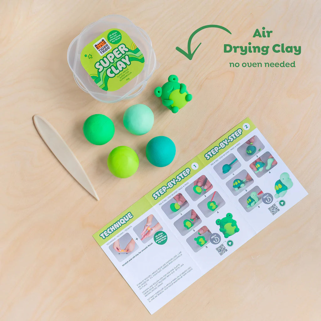 Tiger Tribe Super Clay - Jungle (Greens)