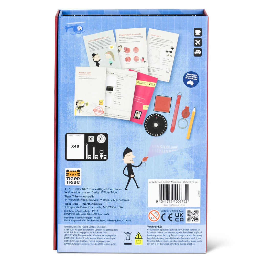 Tiger Tribe Top Secret Missions - Detective Set