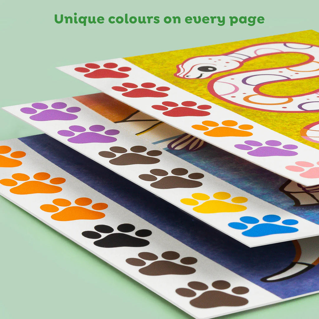 Tiger Tribe Paint-A-Picture Set - Wild Animals