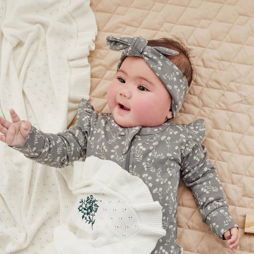Aster & Oak Mia Floral Headband