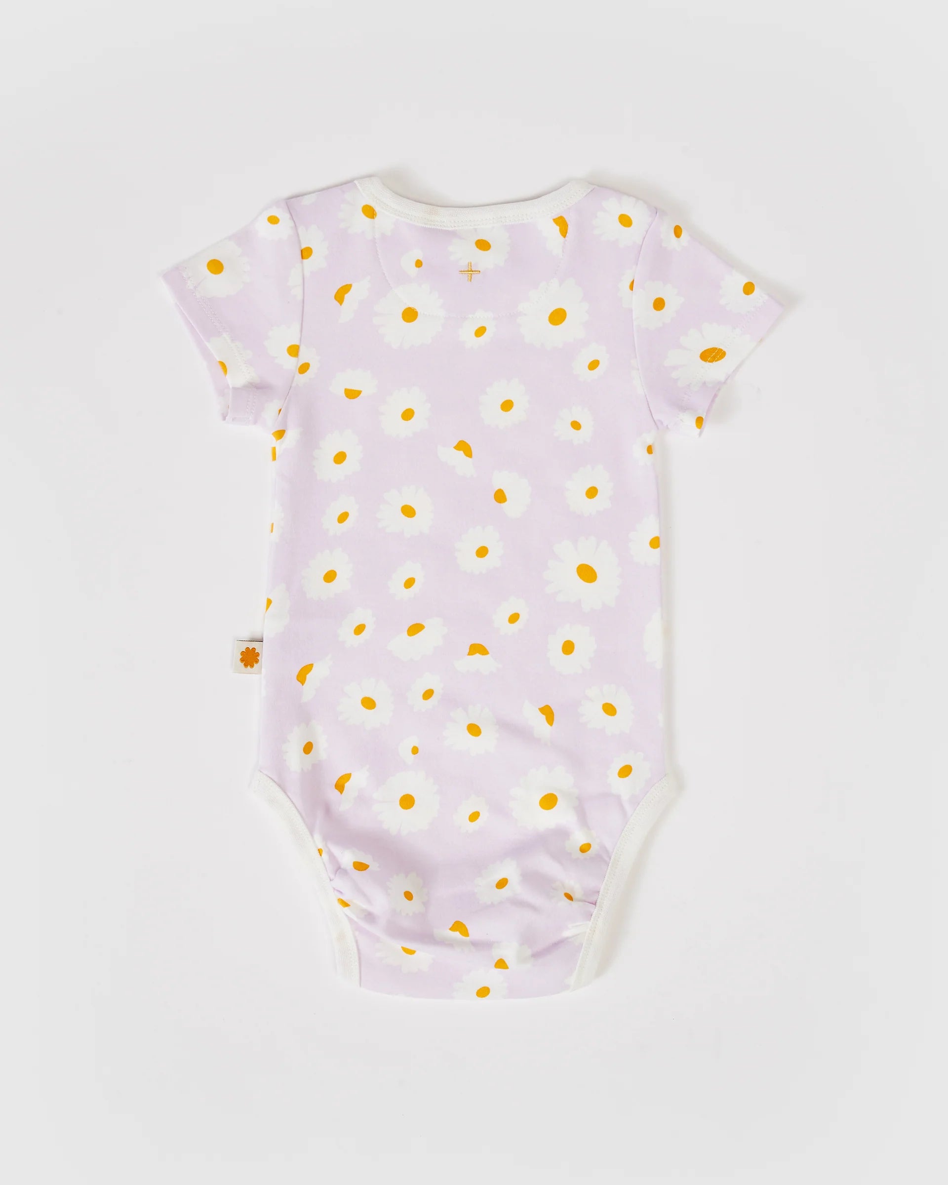 Goldie + Ace Dancing Daisy Short Sleeve Bodysuit - Lavender