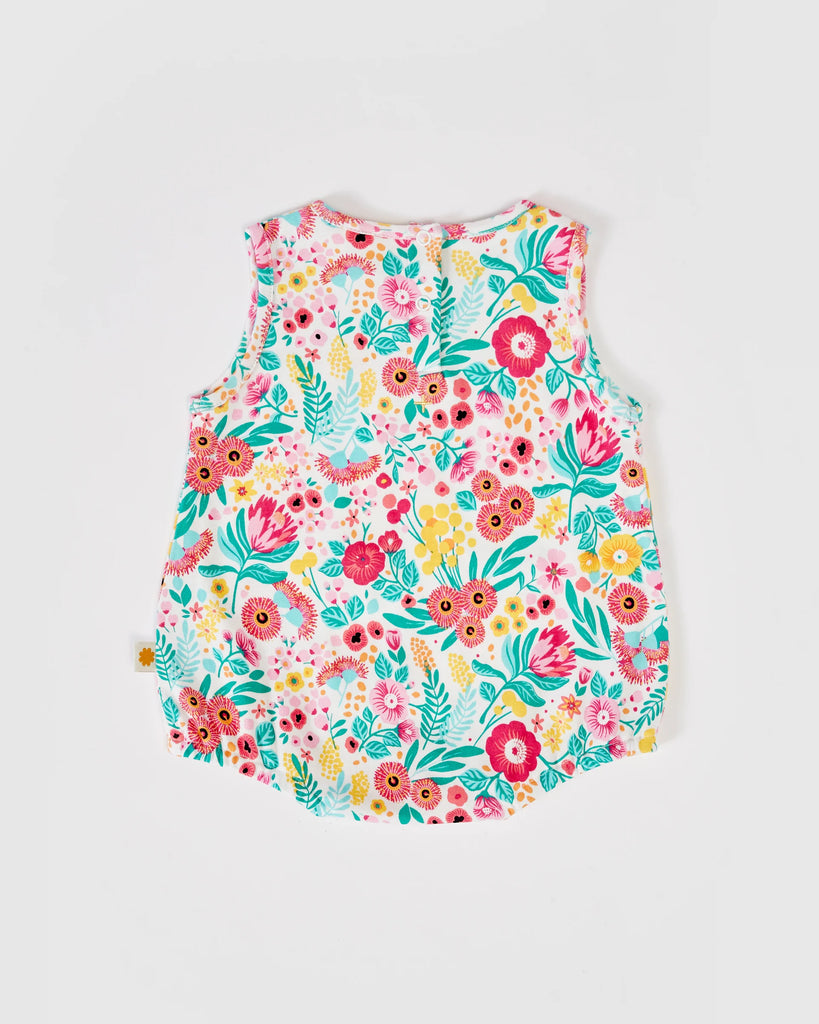 Goldie + Ace Native Botanical Bubble Romper - Multi