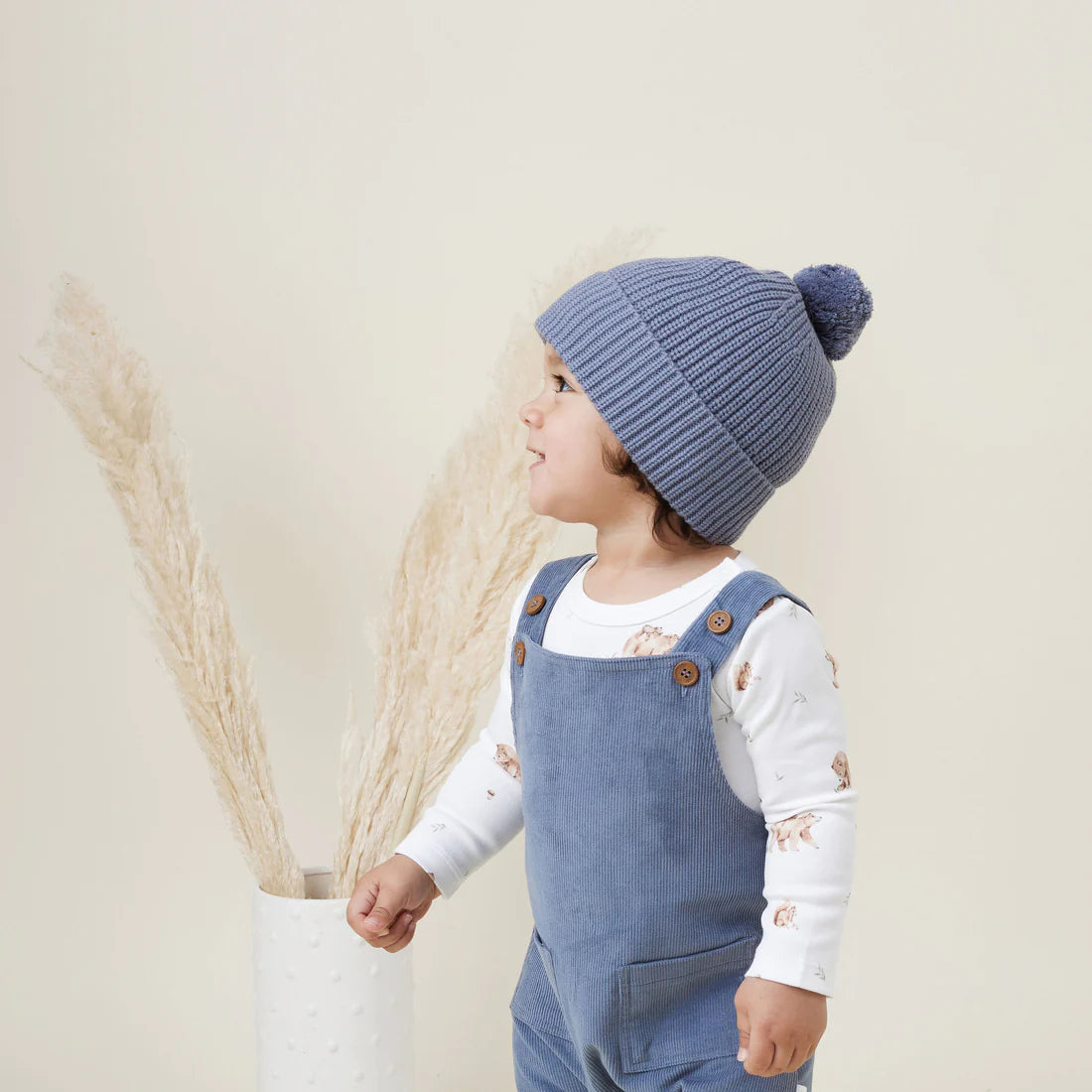Aster & Oak Little Bear AOP Onesie
