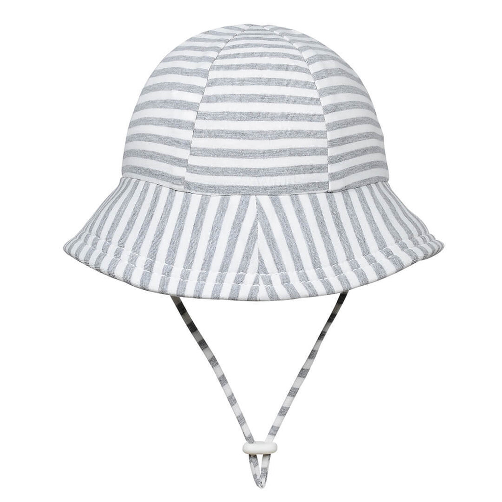 Bedhead Hats Toddler Bucket Sun Hat - Grey Stripe