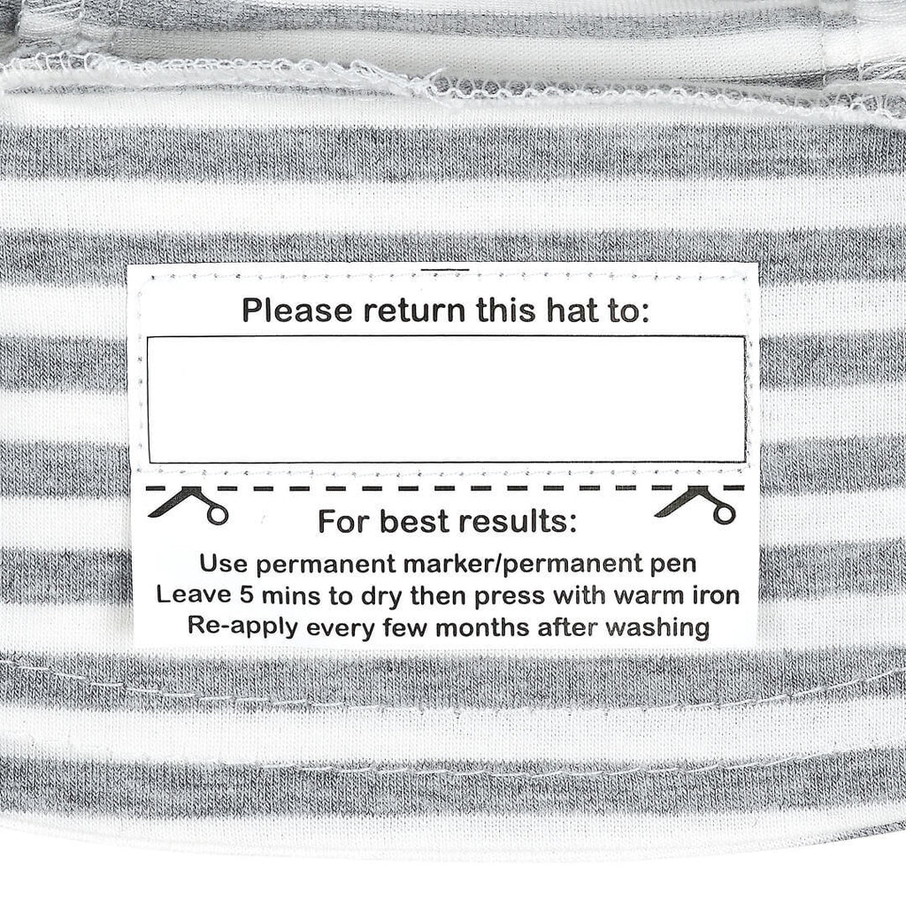 Bedhead Hats Toddler Bucket Sun Hat - Grey Stripe