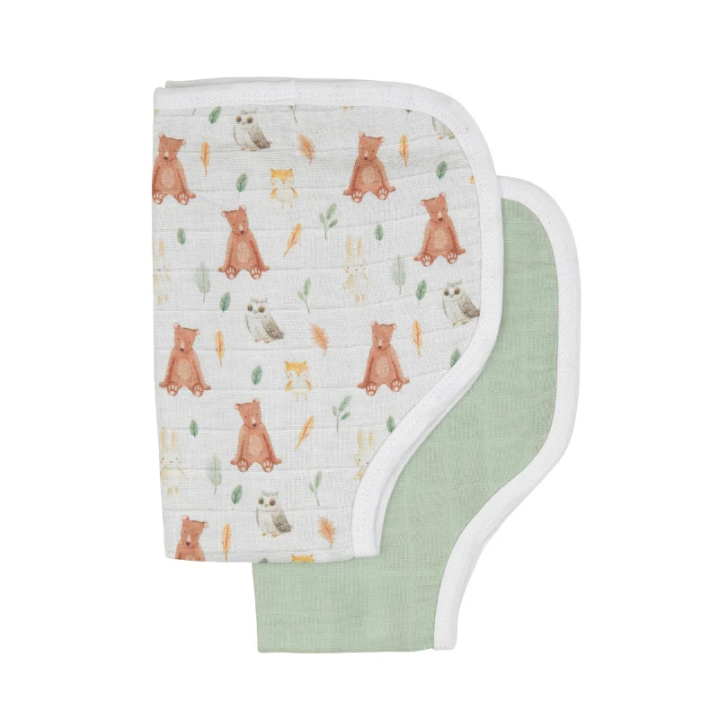 ALL4ELLA Burp Cloth - Forest Friends