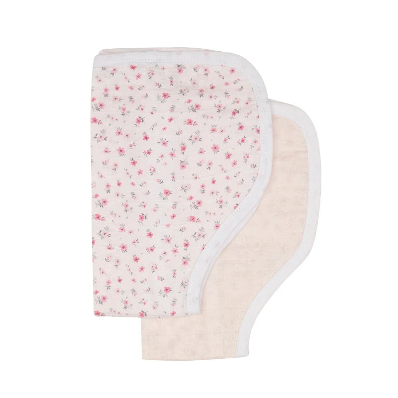 ALL4ELLA Burp Cloth - Pink Petals