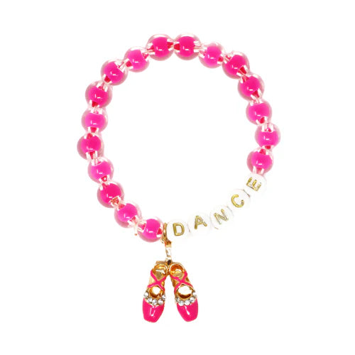 Dance Letter Bead Bracelet