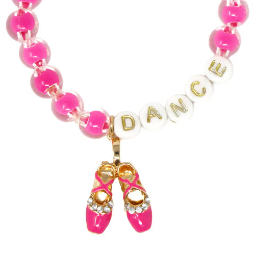 Dance Letter Bead Bracelet