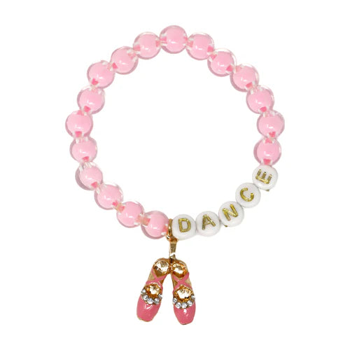 Dance Letter Bead Bracelet