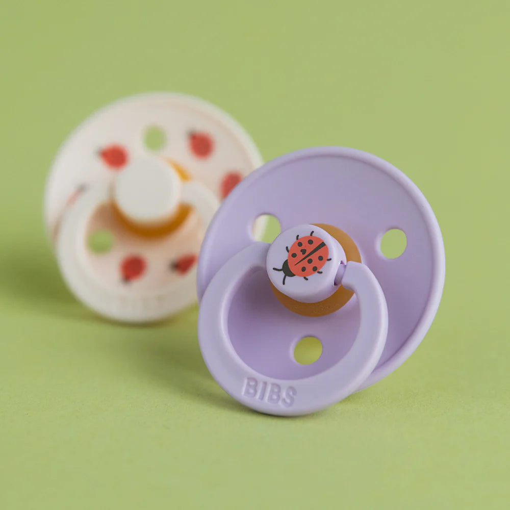 Bibs Studio Collection Pacifier - Ladybug Violet Sky Mix