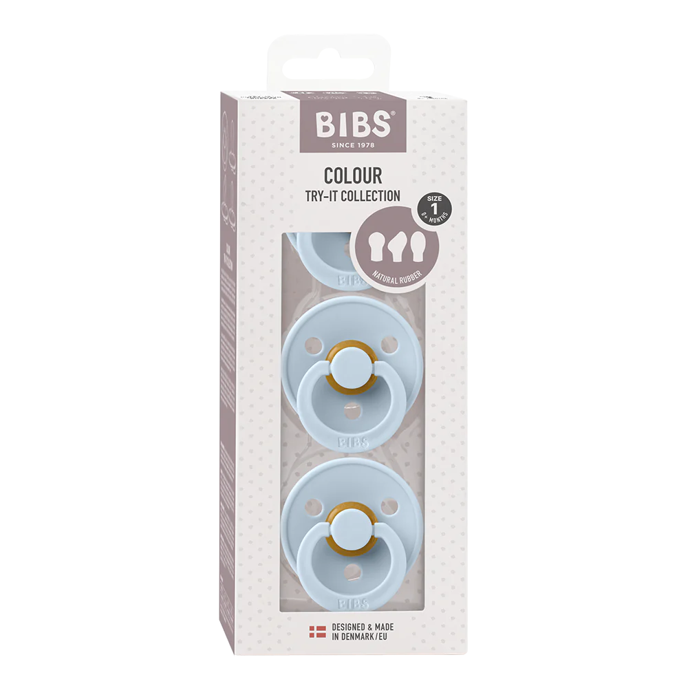 Bibs Try It Collection 3 Pack - Baby Blue