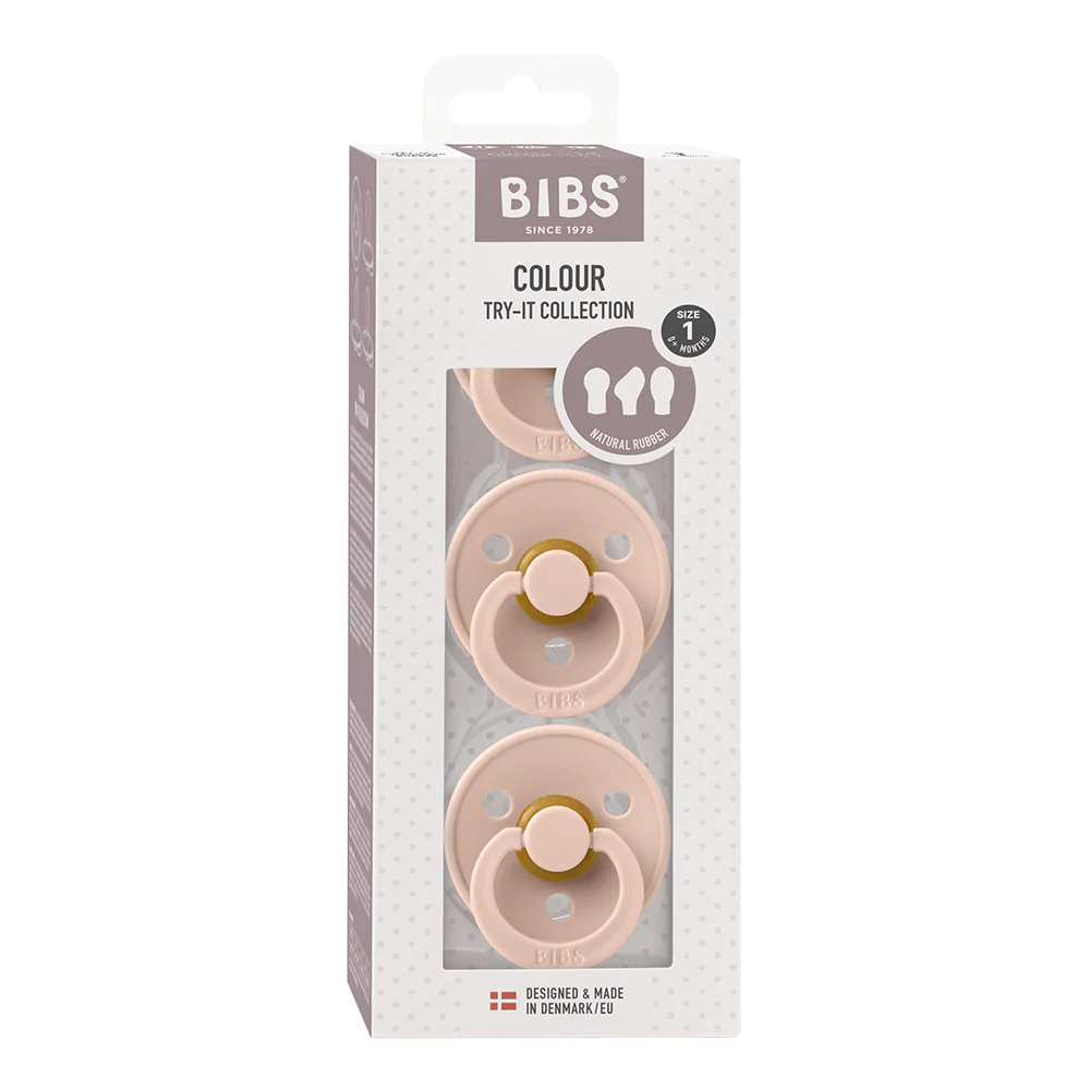 Bibs Try It Collection 3 Pack - Blush