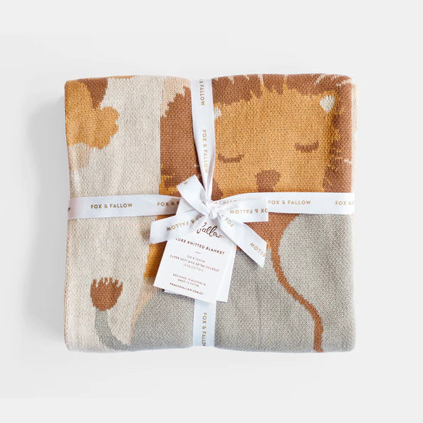 Fox and Fallow Welcome Party Blanket