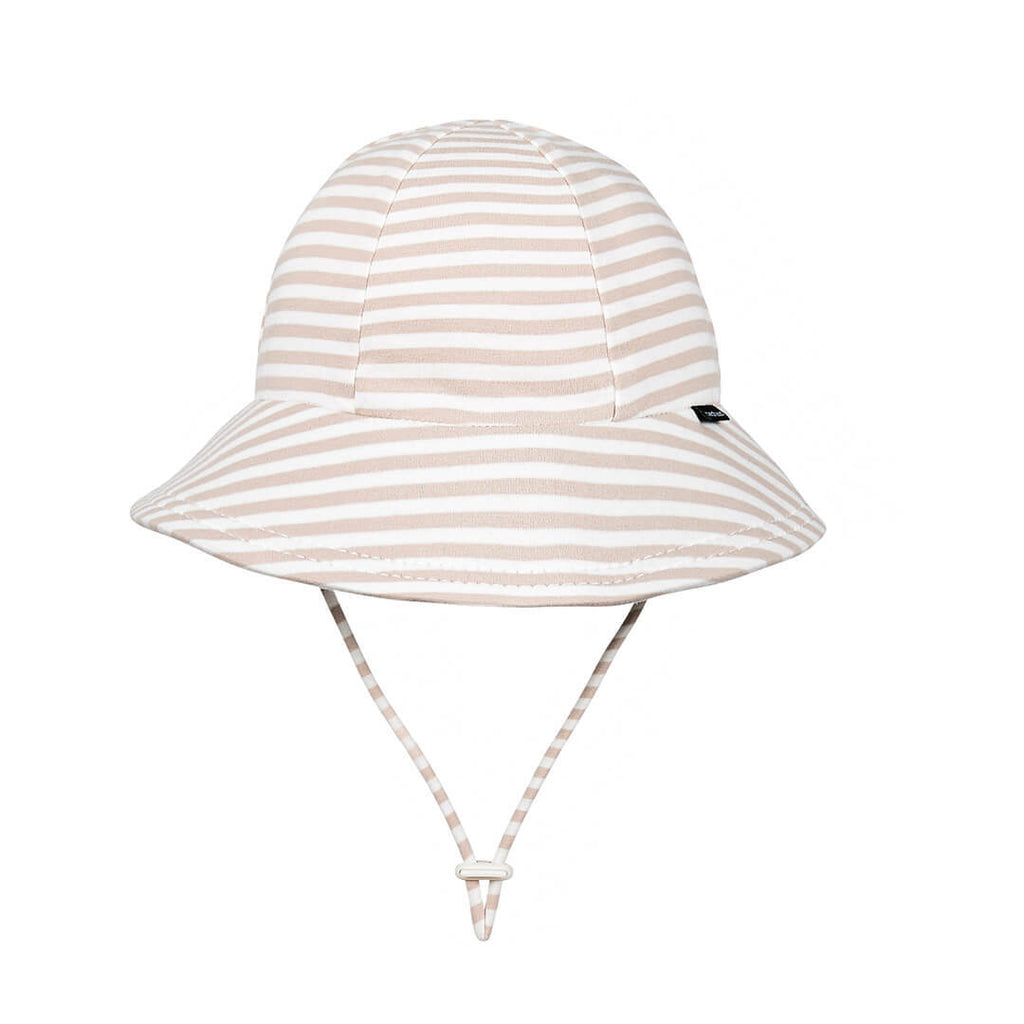 Bedhead Hats Ponytail Bucket Sun Hat - Natural Stripe