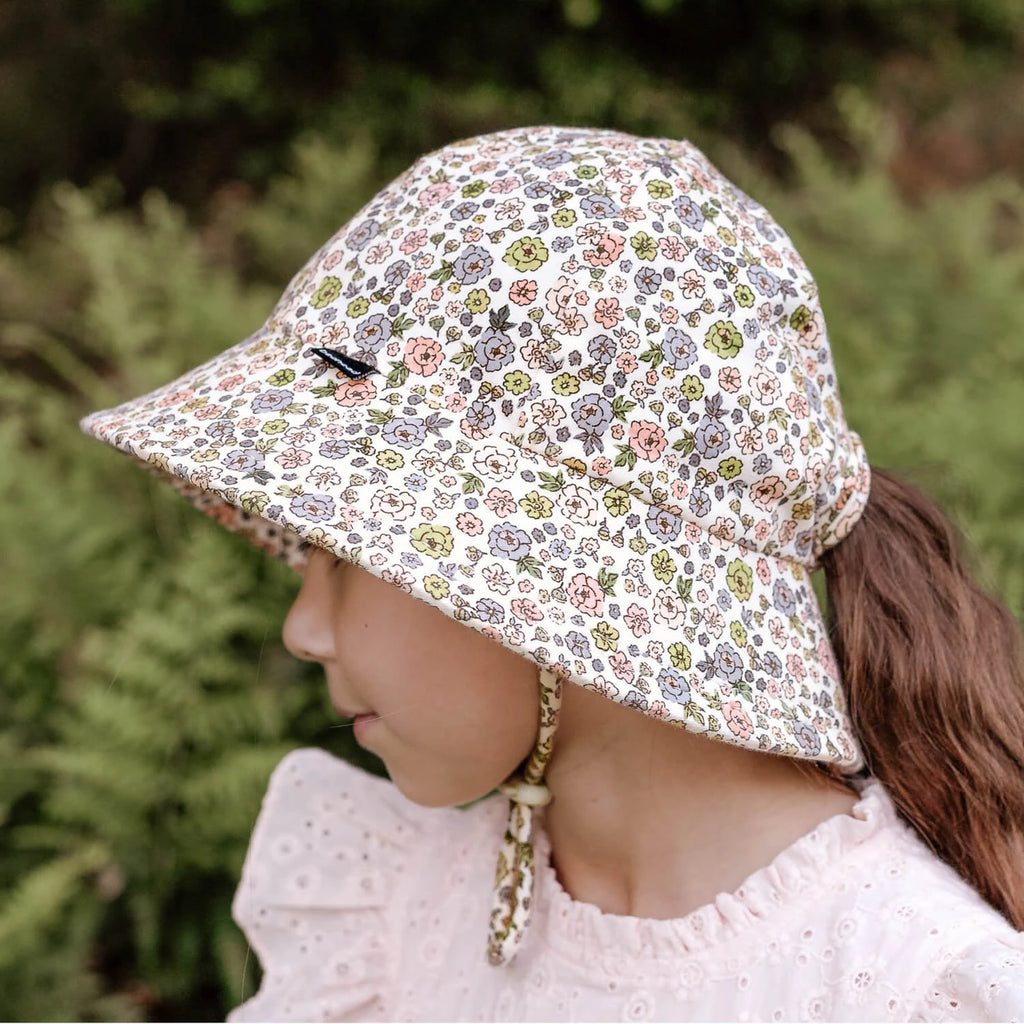 Bedhead Hats Ponytail Bucket Sun Hat - Floret