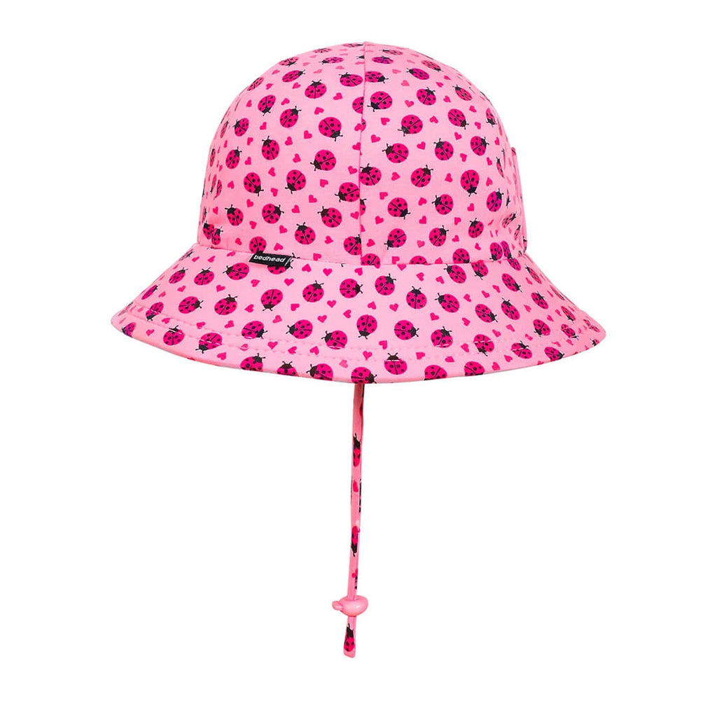 Bedhead Hats Ponytail Bucket Sun Hat - Ladybug
