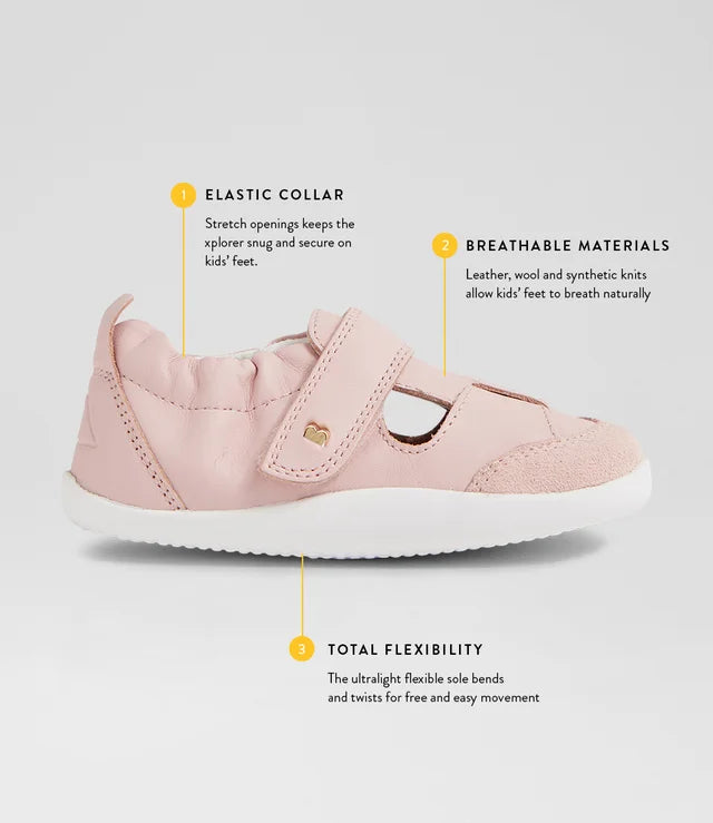 Bobux XP Beau - Ballet Pink (Sizes 18-22)